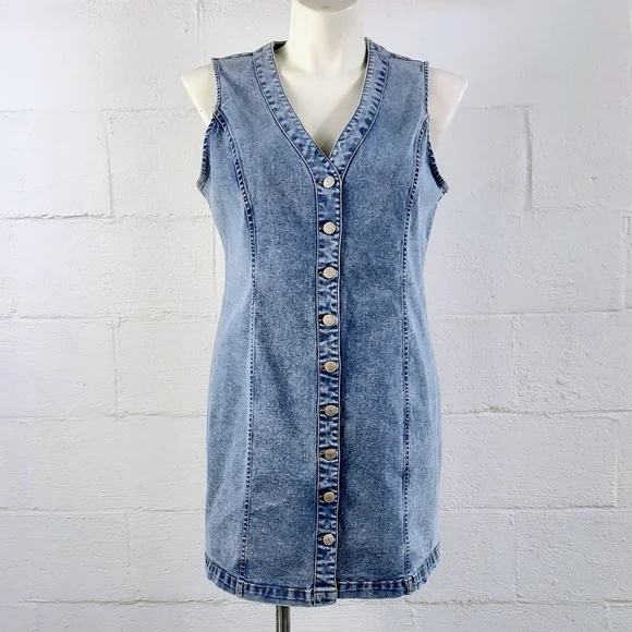 Frye Denim Dress - Picture 1 of 4
